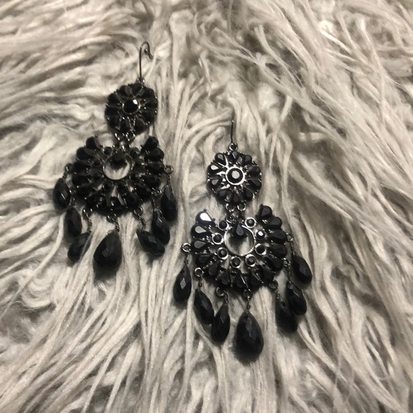 Black Onyx Earrings - Picture 1 of 1